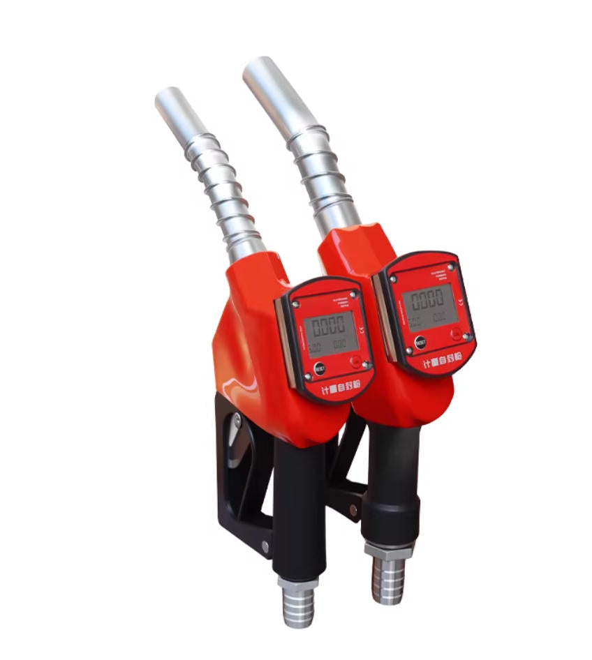 Preset Electronic Metering Nozzle for Diesel, Antifreeze & Urea (Auto-Stop, High-Precision Digital Display)