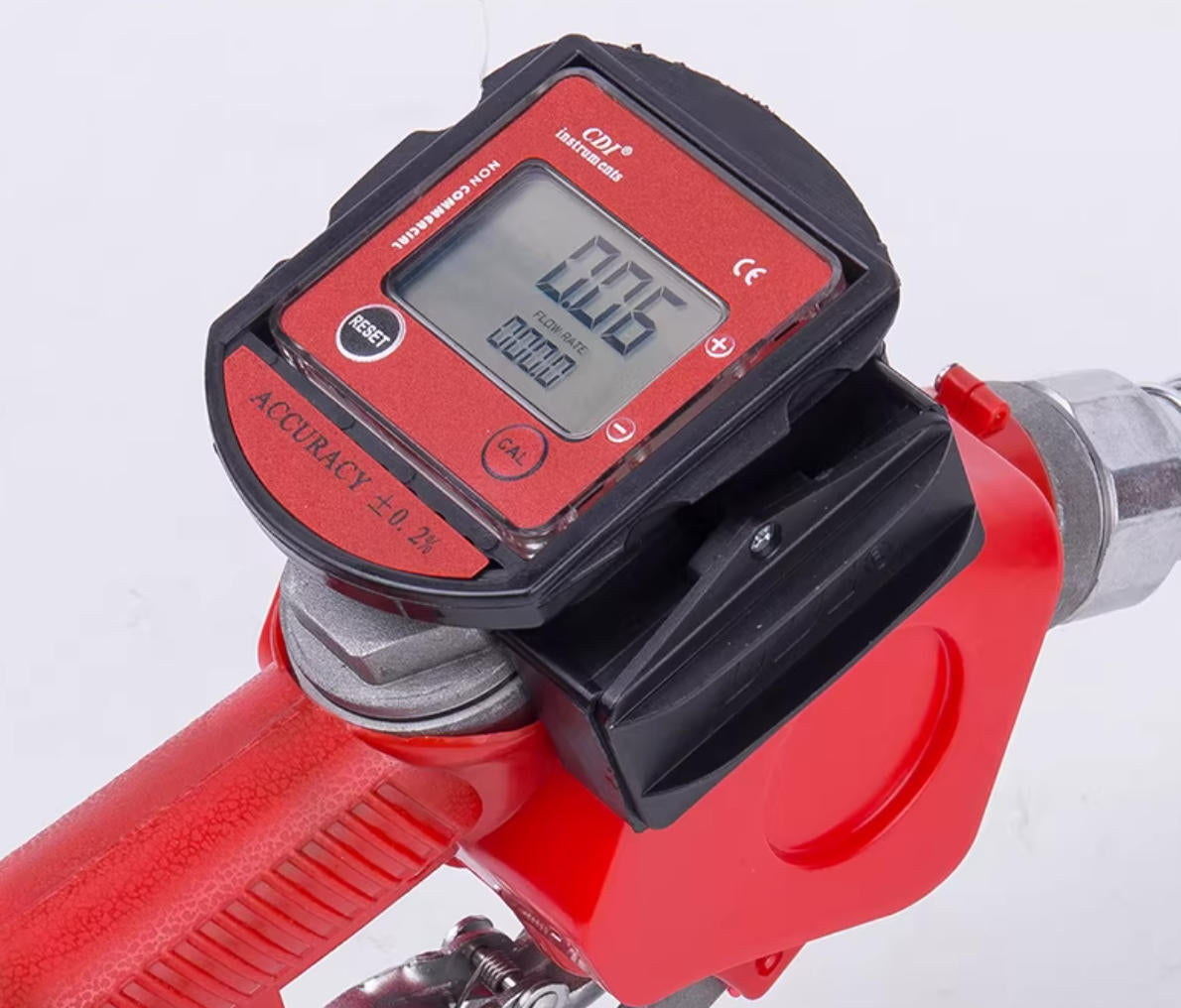 Preset Electronic Metering Nozzle for Diesel, Antifreeze & Urea (Auto-Stop, High-Precision Digital Display)