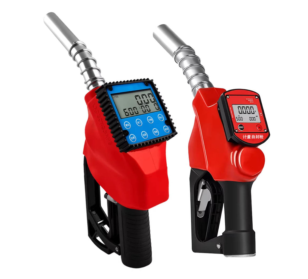 Preset Electronic Metering Nozzle for Diesel, Antifreeze & Urea (Auto-Stop, High-Precision Digital Display)